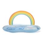 Flutuador de piscina FUNBOY Giant Rainbow Cloud 1,8 m com arco-íris arqueado