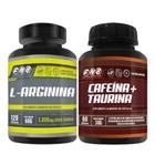 Fnb L-Arginina 120 Caps 500mg + Fnb Cafeína + Taurina 60 Cápsulas 500mg