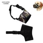 Focinheira Ajustável P/ Cachorros de Poliéster Resistente