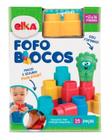 Fofo Blocos Elka Brinquedos 15 Peças