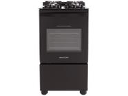 Fogão 4 Bocas Brastemp Mesa de Vidro Preto Acendimento Automático BFO4