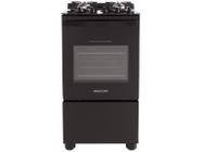 Fogão 4 Bocas Brastemp Preto Mesa de Vidro BFO4