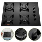 Fogão 4 Bocas Embutir Cooktop Mega Chama Elétrico Atlas