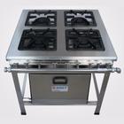 Fogão 4 Bocas Inox com Forno Extra Metal Brey 204- F-I