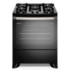 Fogão 5 Bocas Electrolux Automático Mesa de Vidro FE5GP Pret