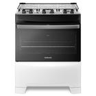 Fogão a Gás de Piso 5 Bocas Continental, Mesa de Inox, Branco - FC5IB