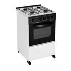 Fogão à Gás Esmaltec Caribe 4112 Branco Forno 53,2L GLP - Bivolt