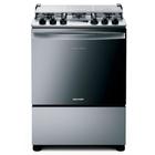 Fogão Brastemp 5 Bocas Cor Inox Com Turbo Chama E Touch Timer Com Autodesligamento   - BFS5GCR