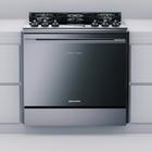 Fogão Brastemp 5 Bocas De Embutir Cor Inox Com Mesa De Vidro E Touch Timer Com Autodesligamento   - BYS5VCR