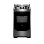 Fogão Consul 4 bocas cor Inox com acendimento automático - CFO4NAR