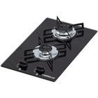 Fogão Cooktop 2 Bocas Ultra Chama Bivolt Chamalux