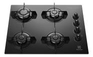 Fogao Cooktop 4 Bocas A Gas Electrolux Vidro Black - Bivolt