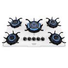 Fogão Cooktop 5 Bocas Branco a Gás Itamaster Itatiaia 127/220v Tripla Chama