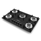 Fogão Cooktop 5 Bocas Ultra Chama Bivolt Chamalux - Preto