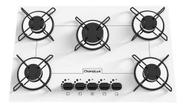 Fogão Cooktop Chamalux 5 Bocas Ultra Chama Branco 110v/220v