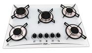 Fogão Cooktop D&D 5 Bocas Branco A Gás - D&D Metal