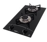 Fogão cooktop D&D a gás 2 bocas preto - D&D Metal