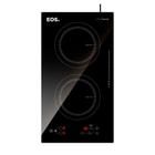 Fogão Cooktop De Indução 2 Bocas Portátil Preto 4000W Cheff Gourmet ECI02EP 220V - EOS