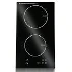 Fogão Cooktop Elétrico Indução 3500w 2 Bocas Vitrocerâmica Culinaria Preto