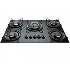 Fogão Cooktop Esmaltec Gourmet 5085 5Q TRIPLA CHAMA Preto Bivolt