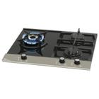 Fogao cooktop fischer 3 bocas platinium