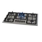 Fogao cooktop fischer 5 bocas tripla chama mesa inox 23678.54121