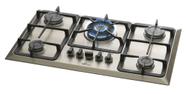 Fogão Cooktop Fischer 5 Bocas Tripla Chama - Mesa Inox