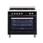 Fogão cuisinart arkton 5 queimadores com forno elétrico inox 90cm 220v - 4092740104