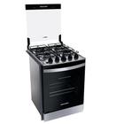 Fogão de Embutir Brastemp de 04 Bocas com Dupla Chama Inox - BYO4EBR
