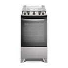 Fogão Electrolux 4 Bocas Efficient com Mesa Inox, PerfectCook e VaporBake Prata FE4IS - Bivolt