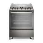 Fogão Electrolux 5 Bocas com Mesa Inox Timer e PerfectCook Cinza Experience FE5TC - Bivolt