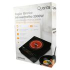 Fogao Eletrico Quanta QTFEI200 - 2000W - 1 Boca - Infravermelho - 220V - Preto