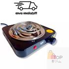 Fogão Fogareiro Elétrico Portátil 1 Boca 110V Fogão Portátil de Mesa Camping Importado