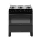 Fogão Itatiaia Star New Piso 6 Bocas Preto Mesa de Inox Bivolt 3700000474
