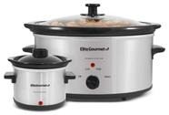 Fogão lento Elite Gourmet MST-500D 5L com concha de 0,75L