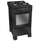 Fogão Mueller MFV4BB 4 Bocas Automático Mesa de Vidro Forno Total Clean