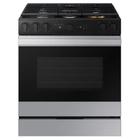 Fogão samsung 5 bocas série 7 com câmera e air fry em aço inox 76l 127v nsg6dg8700sraz