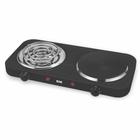 Fogareiro Elétrico 220v Cooktop Indução 2000w 2 Bocas Bak BK-FCE703-220 Preto