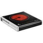 Fogareiro Infravermelho Electrobras Smart Cook I EBVC-11D 2.000 Watts 220 - 240 V ~ 50/60 HZ - Preto/Prata