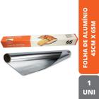 Folha De Aluminio 45Cm X 65M - Uni - Lumipam