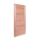 Folha de Porta Madeira Macica Eucalipto Natural 210x72x3,1cm BBB-R