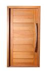 Folha de Porta Madeira Macica Tauari Natural 210X92X3,5cm BBB - Mapaf