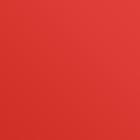 Folha EVA Liso Vermelho 40X60cm Pacote c/ 10 folhas - Make+