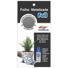 Folha Metalizada Foil 392 Prata com 10fls Corfix