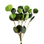 Folhagem Artificial Eucalipto Verde c/ Powder 53cm Flor Arte - DeA