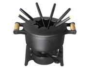 Fondue A Álcool Completo Em Ferro Fundido Santana 18 Cm