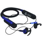 FONE BLUETOOTH ESPORTIVO ARCO FLEXIVEL COM GANCHO SILICONE MOTION INFOKIT HBT-82 Azul