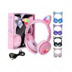 Fone bluetooth gatinho kapbom ka-902 com led
