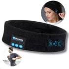 Fone Bluetooth Preto com Bandana Esportiva - ATENA