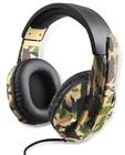 Fone com Microfone Headset Gamer Estéreo Camuflado OIVO